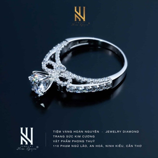 NHẪN VÀNG ITALY 750 - MẪU 258