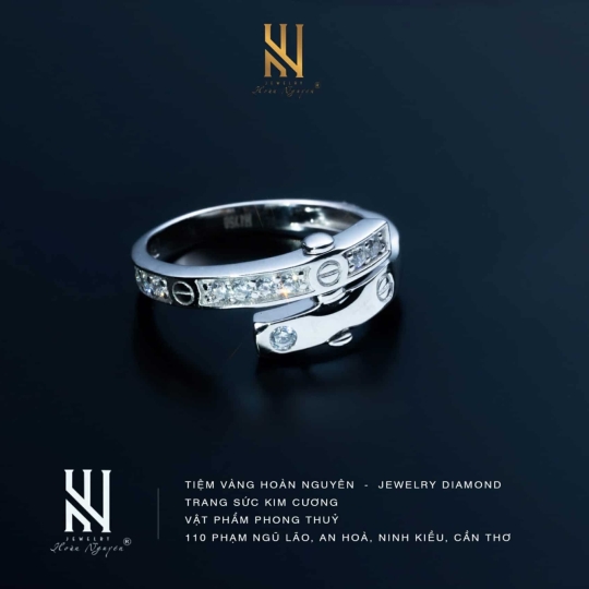 NHẪN VÀNG ITALY 750 - MẪU 261