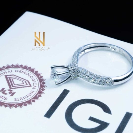 NHẪN VÀNG ITALY 750 - MẪU 267