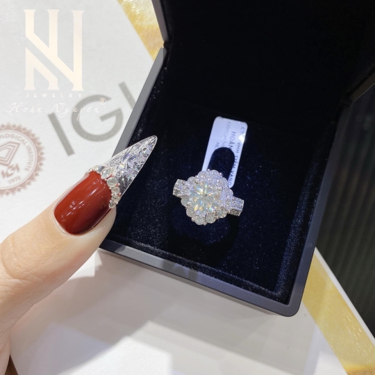NHẪN VÀNG ITALY 750 - MẪU 276
