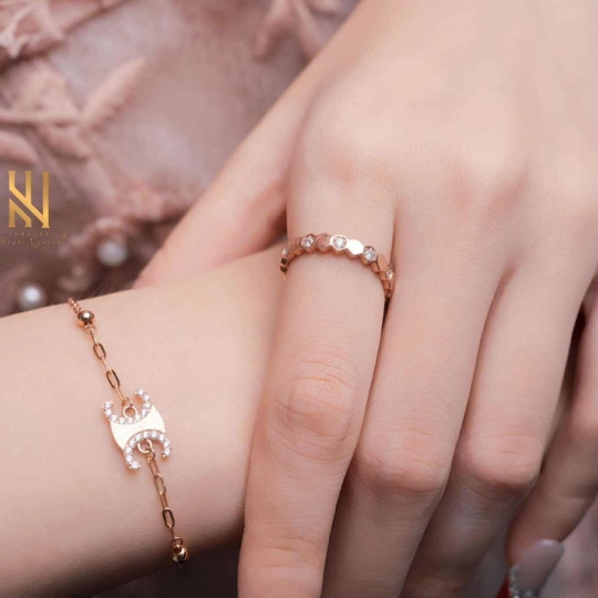 NHẪN VÀNG ITALY 750 - MẪU 299