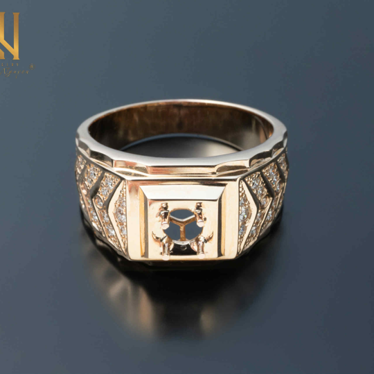 NHẪN VÀNG ITALY 750 - MẪU 308