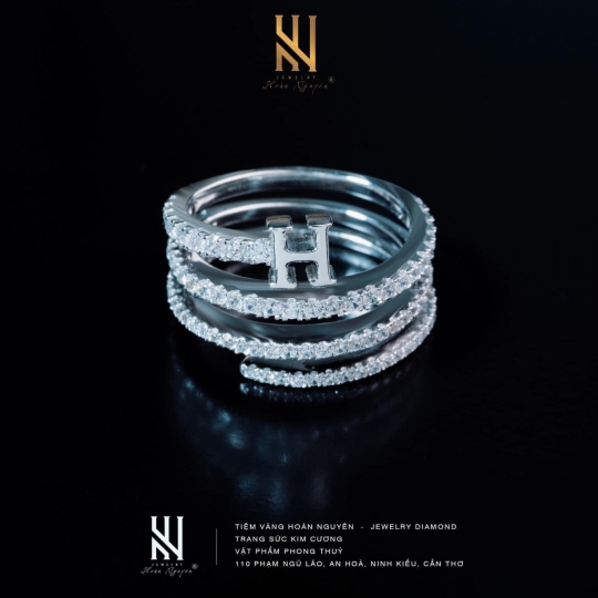 NHẪN VÀNG ITALY 750 MẪU 50