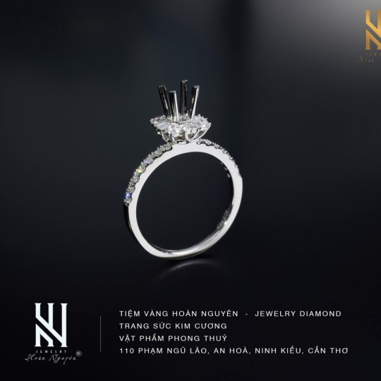 NHẪN VÀNG ITALY 750 - MẪU 163