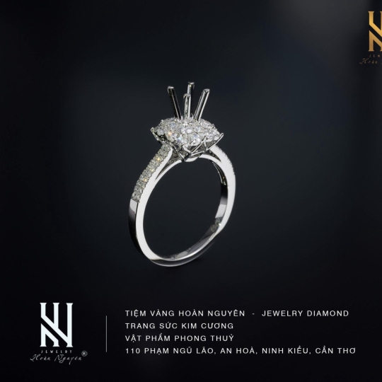 NHẪN VÀNG ITALY 750 - MẪU 164