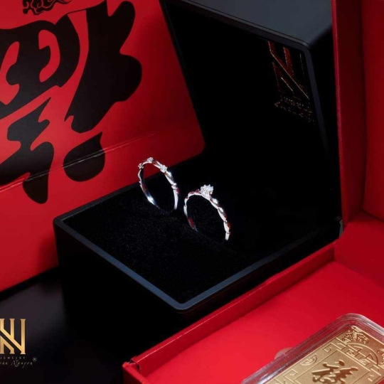 NHẪN VÀNG ITALY 750 - MẪU 94