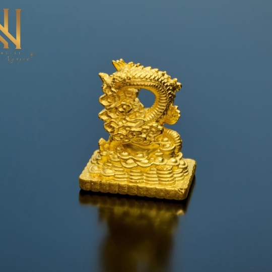 TƯỢNG RỒNG 24K - MẪU 10