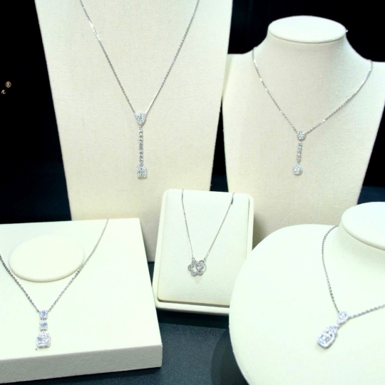 SET DÂY CHUYỀN VÀNG ITALY 750 MẪU 81