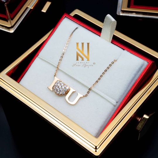 SET DÂY CHUYỀN VÀNG ITALY 750 MẪU 41