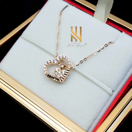 SET DÂY CHUYỀN VÀNG ITALY 750 MẪU 44