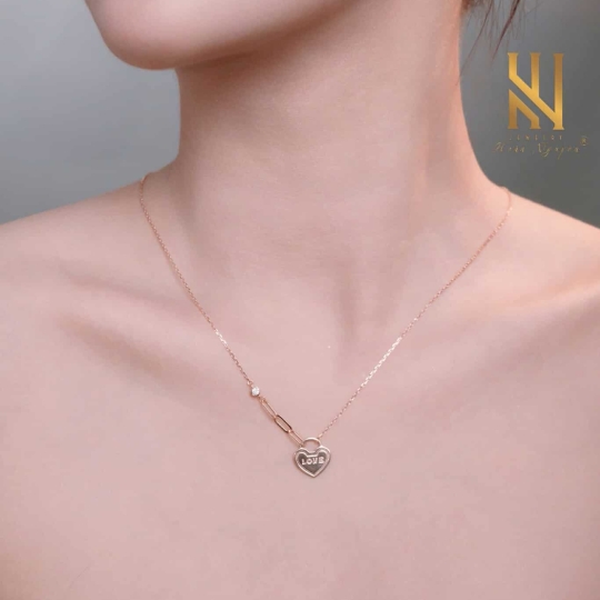 SET DÂY CHUYỀN VÀNG ITALY 750 MẪU 50