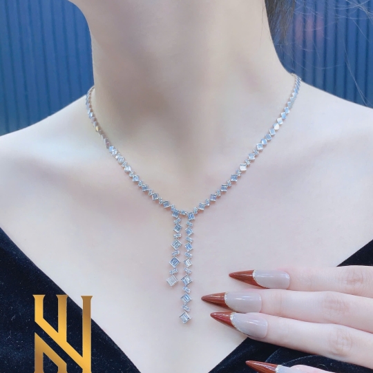 SET DÂY CHUYỀN VÀNG ITALY 750 MẪU 60