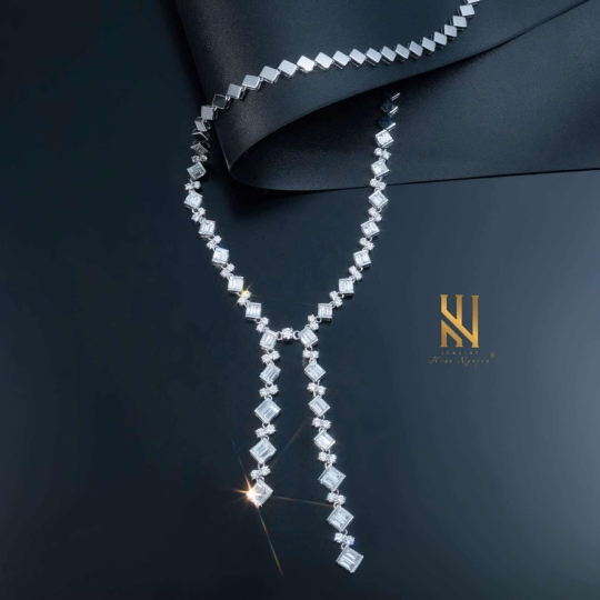 SET DÂY CHUYỀN VÀNG ITALY 750 MẪU 67