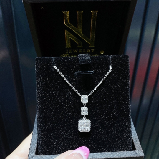 SET DÂY CHUYỀN VÀNG ITALY 750 MẪU 74