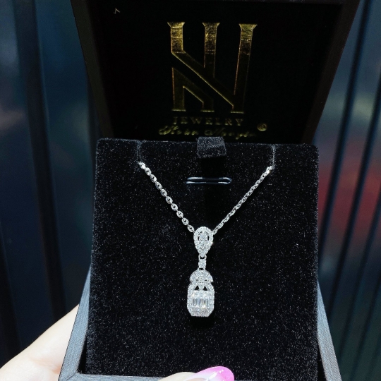 SET DÂY CHUYỀN VÀNG ITALY 750 MẪU 75