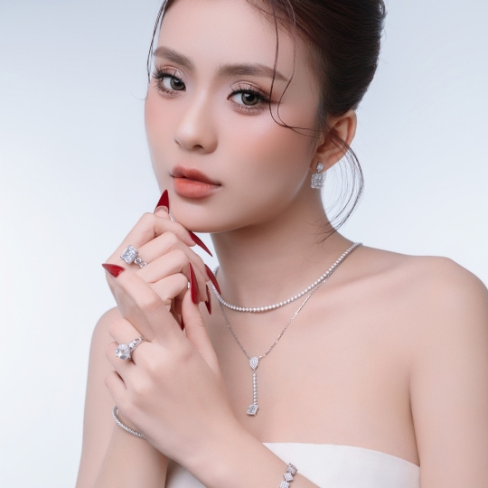 SET DÂY CHUYỀN VÀNG ITALY 750 MẪU 78