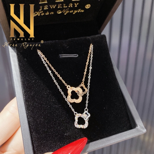 SET DÂY CHUYỀN VÀNG ITALY 750 MẪU 80