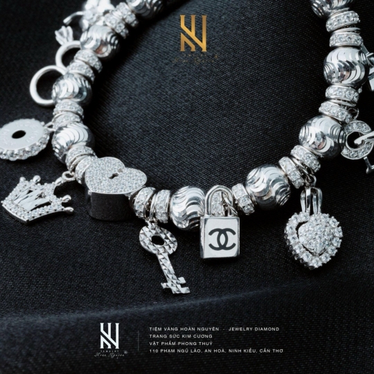 VÒNG TAY VÀNG Ý 750 - MẪU 24