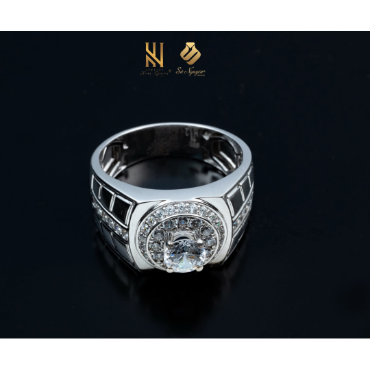 NHẪN VÀNG ITALY 750 - MẪU 338