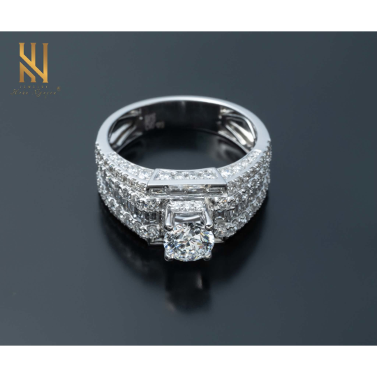 NHẪN VÀNG ITALY 750 - MẪU 329