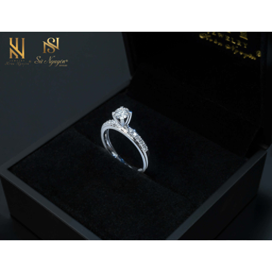 NHẪN VÀNG ITALY 750 - MẪU 313