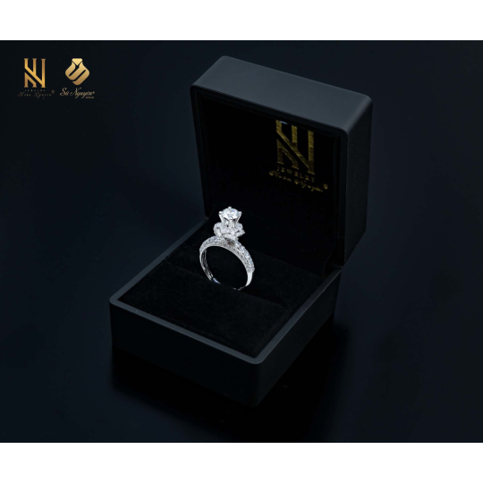 NHẪN VÀNG ITALY 750 - MẪU 344