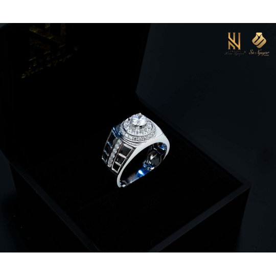 NHẪN VÀNG ITALY 750 - MẪU 347