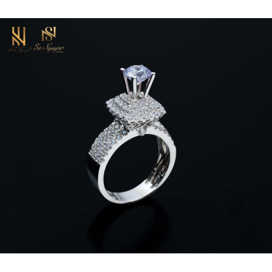 NHẪN VÀNG ITALY 750 - MẪU 334
