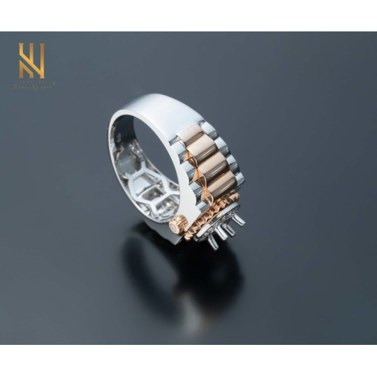 NHẪN VÀNG ITALY 750 - MẪU 319