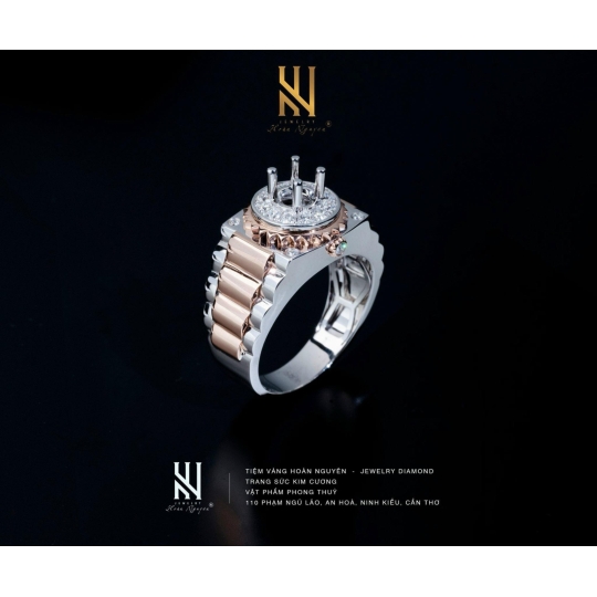 NHẪN VÀNG ITALY 750 - MẪU 54