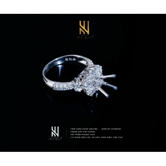 NHẪN VÀNG ITALY 750 - MẪU 63