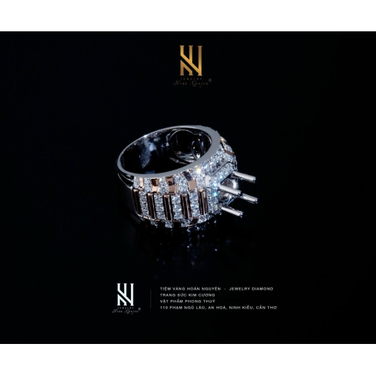 NHẪN VÀNG ITALY 750 - MẪU 55