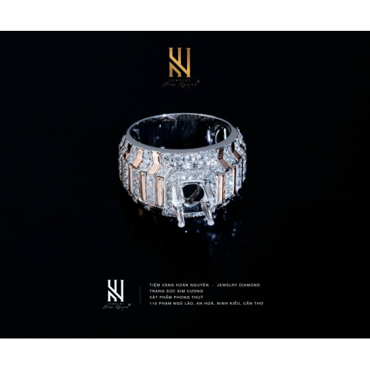 NHẪN VÀNG ITALY 750 - MẪU 55
