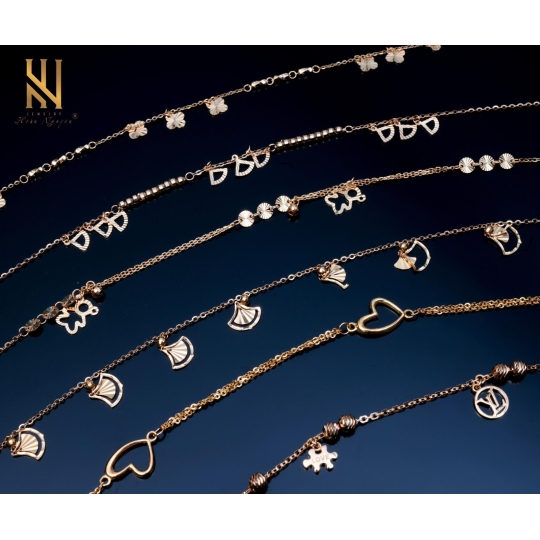 LẮC CHÂN VÀNG ITALY 750 - MẪU 37