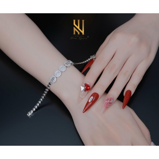 LẮC TAY  VÀNG ITALY 750 - MẪU 53