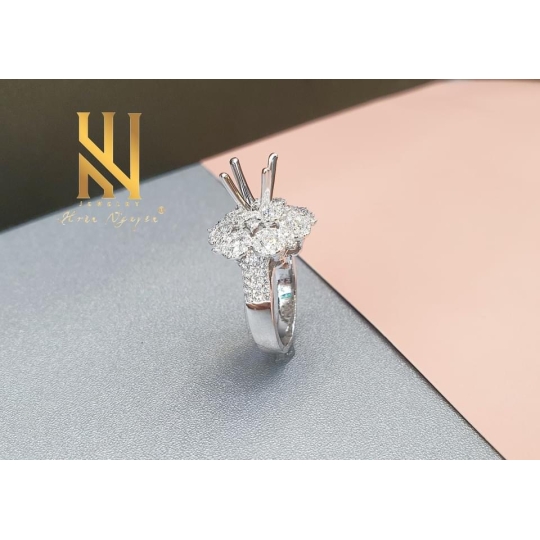 NHẪN VÀNG ITALY 750 - MẪU 127
