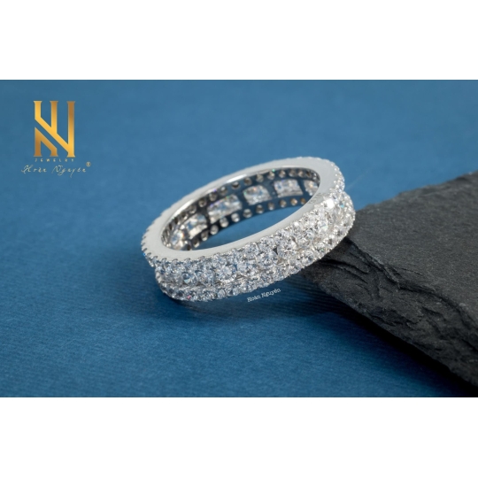 NHẪN VÀNG ITALY 750 - MẪU 126