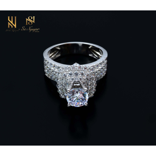 NHẪN VÀNG ITALY 750 - MẪU 334