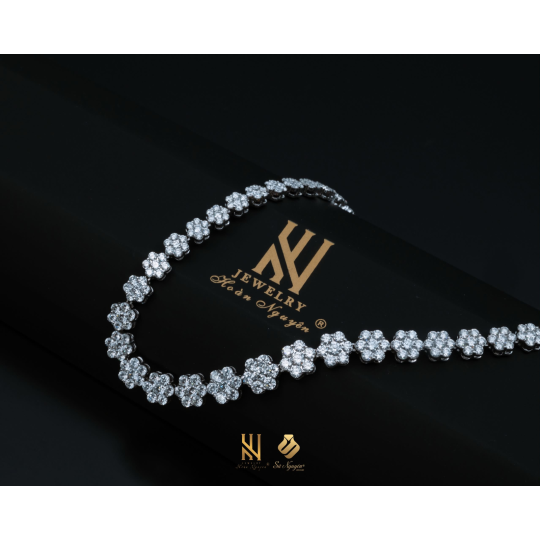 SET DÂY CHUYỀN VÀNG ITALY 750 MẪU 377