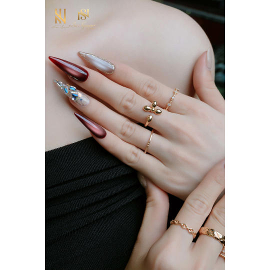 NHẪN VÀNG ITALY 750 - MẪU 311