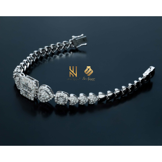 LẮC TAY VÀNG ITALY 750 - MẪU 381