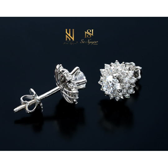 BÔNG TAI VÀNG ITALY 750 MẪU 227