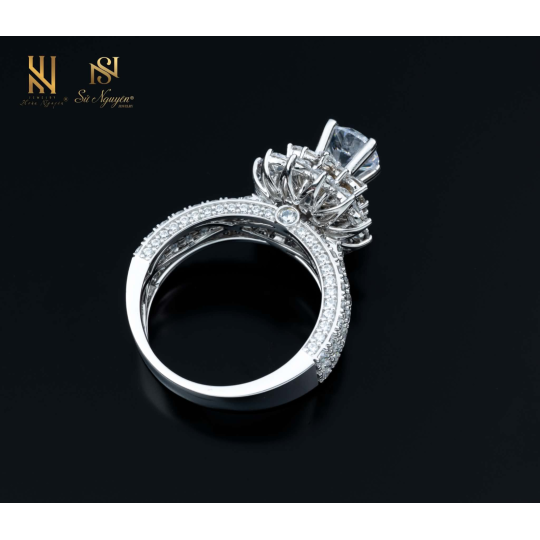 NHẪN VÀNG ITALY 750 - MẪU 330
