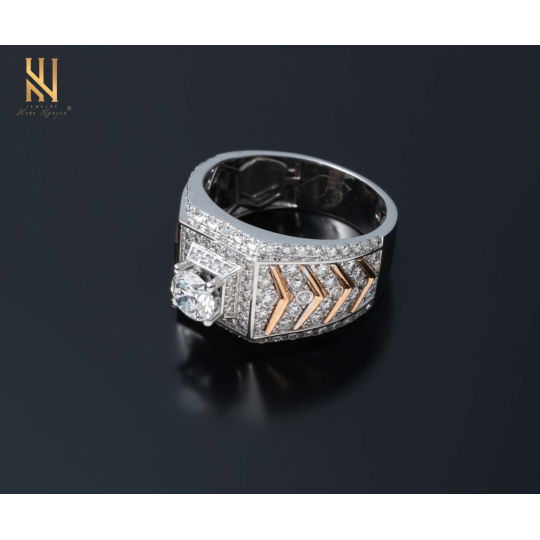 NHẪN VÀNG ITALY 750 - MẪU 321