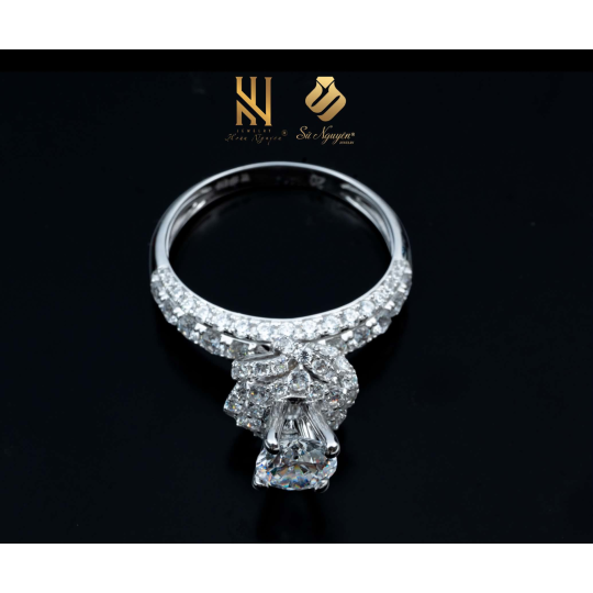 NHẪN VÀNG ITALY 750 - MẪU 387