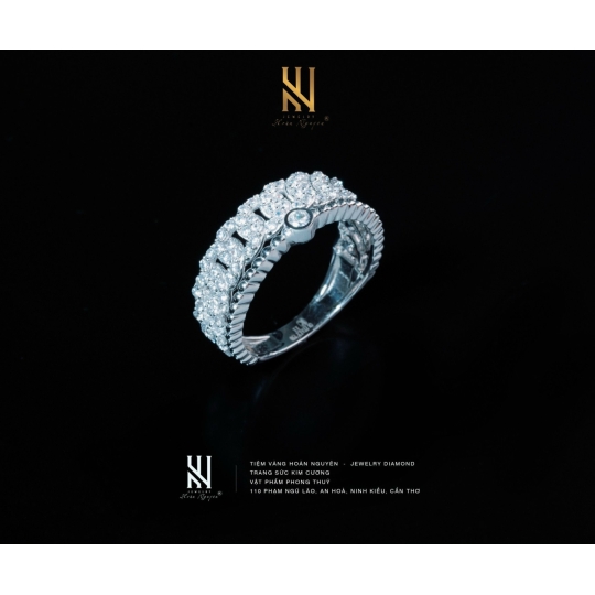 NHẪN VÀNG ITALY 750 - MẪU 3