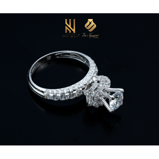 NHẪN VÀNG ITALY 750 - MẪU 341