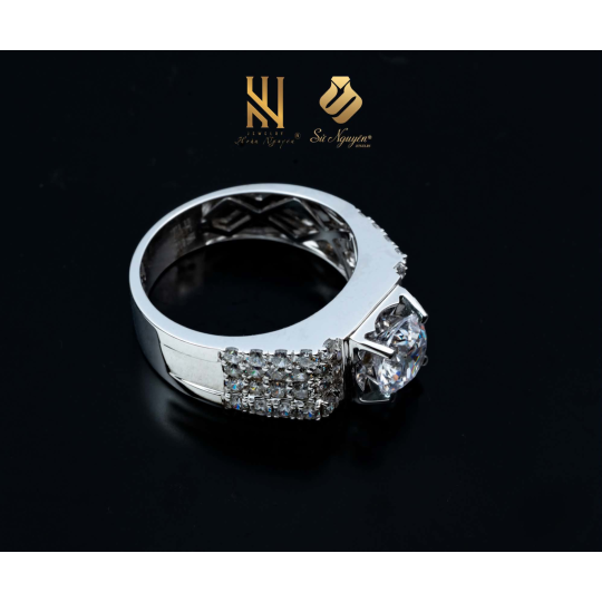 NHẪN VÀNG ITALY 750 - MẪU 337