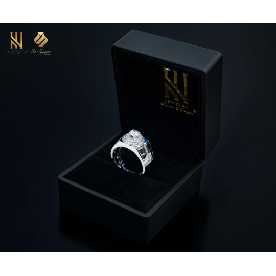 NHẪN VÀNG ITALY 750 - MẪU 347