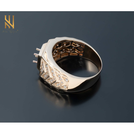 NHẪN VÀNG ITALY 750 - MẪU 323